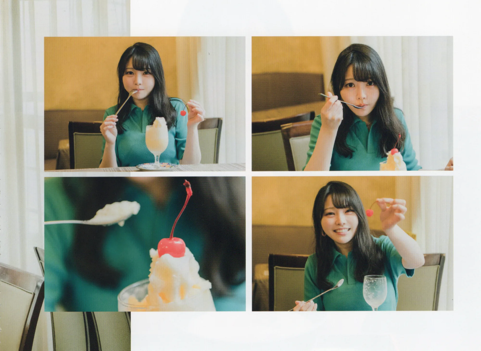 写真集「Apiacere」ツル茶んのミルクセーキのカット(麻倉もも)