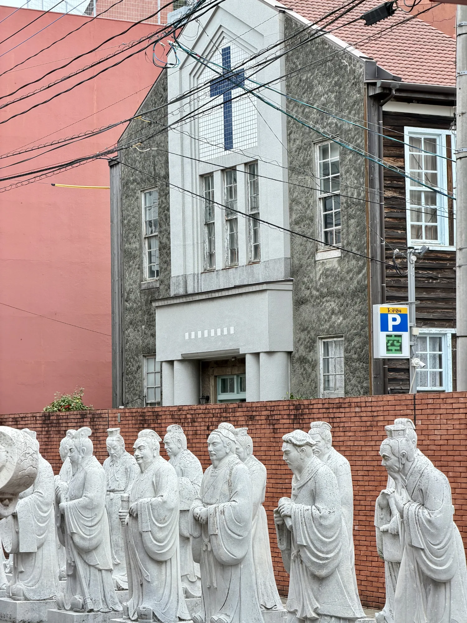 長崎孔子廟の七十二賢人像
